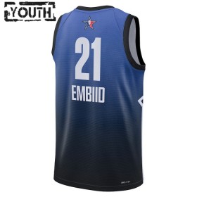 Dres All-Star 2023 Team 1 Joel Embiid 21 Nike Plava Swingman - Dječji